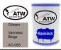 Preview: Citroen, Vanneau Beige, AC-083: 500ml Lackdose, von ATW Autoteile West.